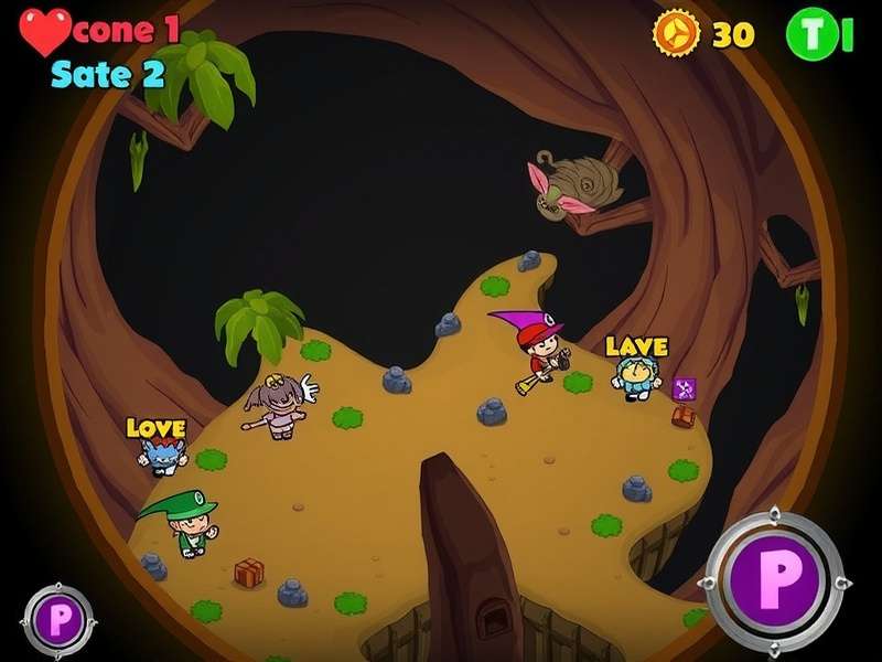 Nut Cave Master Game Screenshot